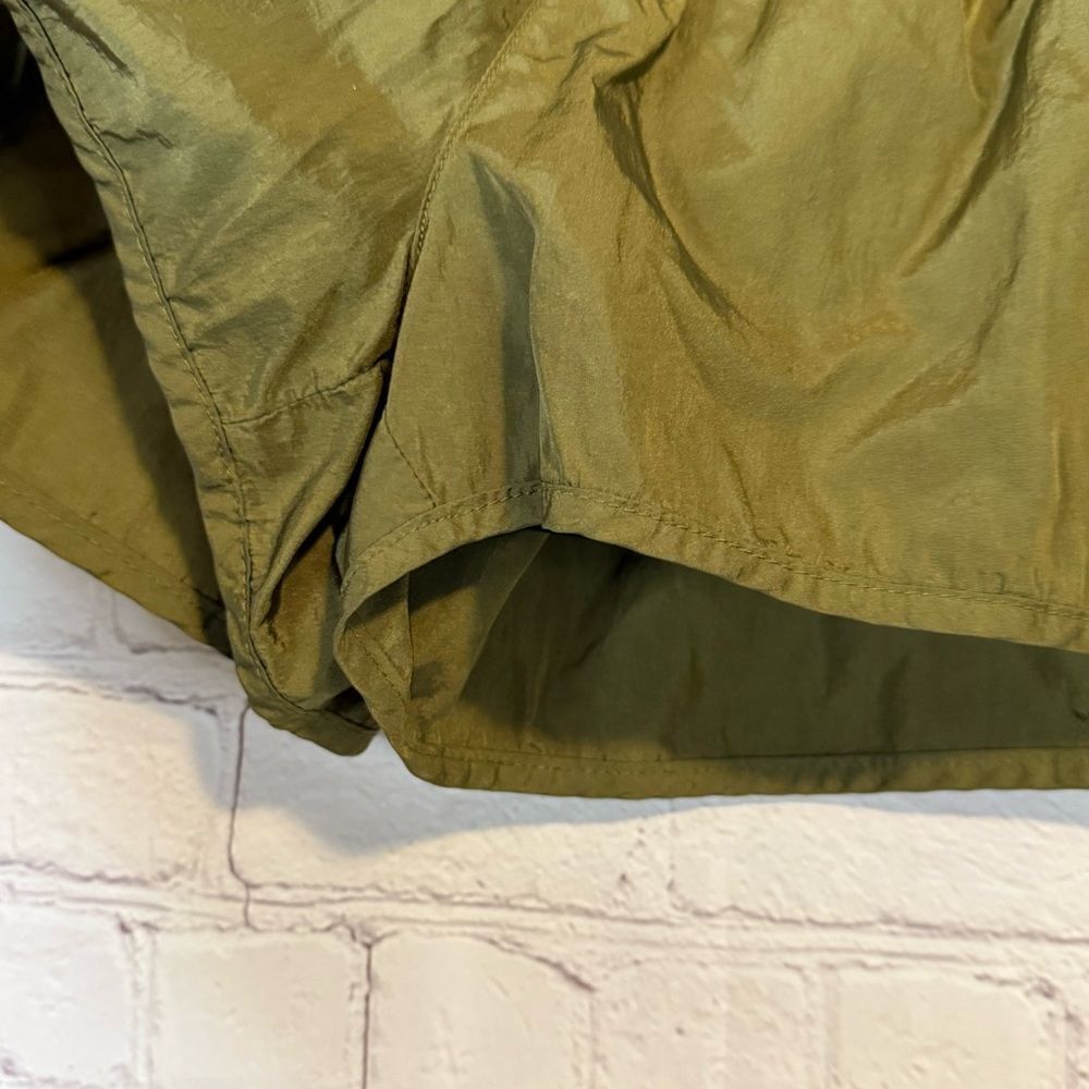 FP Movement By Free People High Waist Green Shorts with Elastic Waistband - Picture 3 of 5